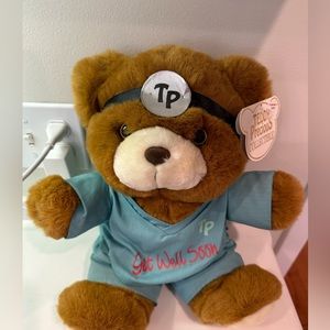Vintage DanDee Teddy Precious Collectibles Get Well Doctor Bear